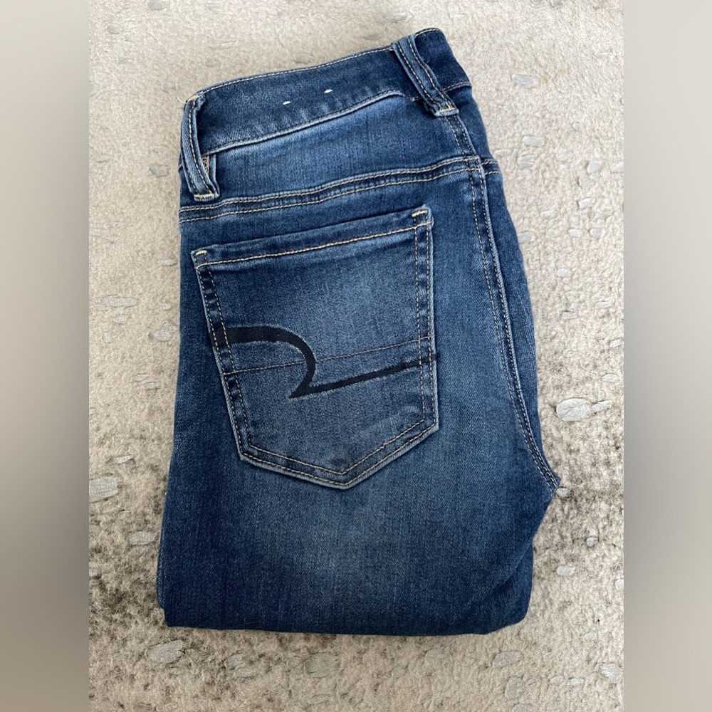 American Eagle Distressed Skinny Jeans